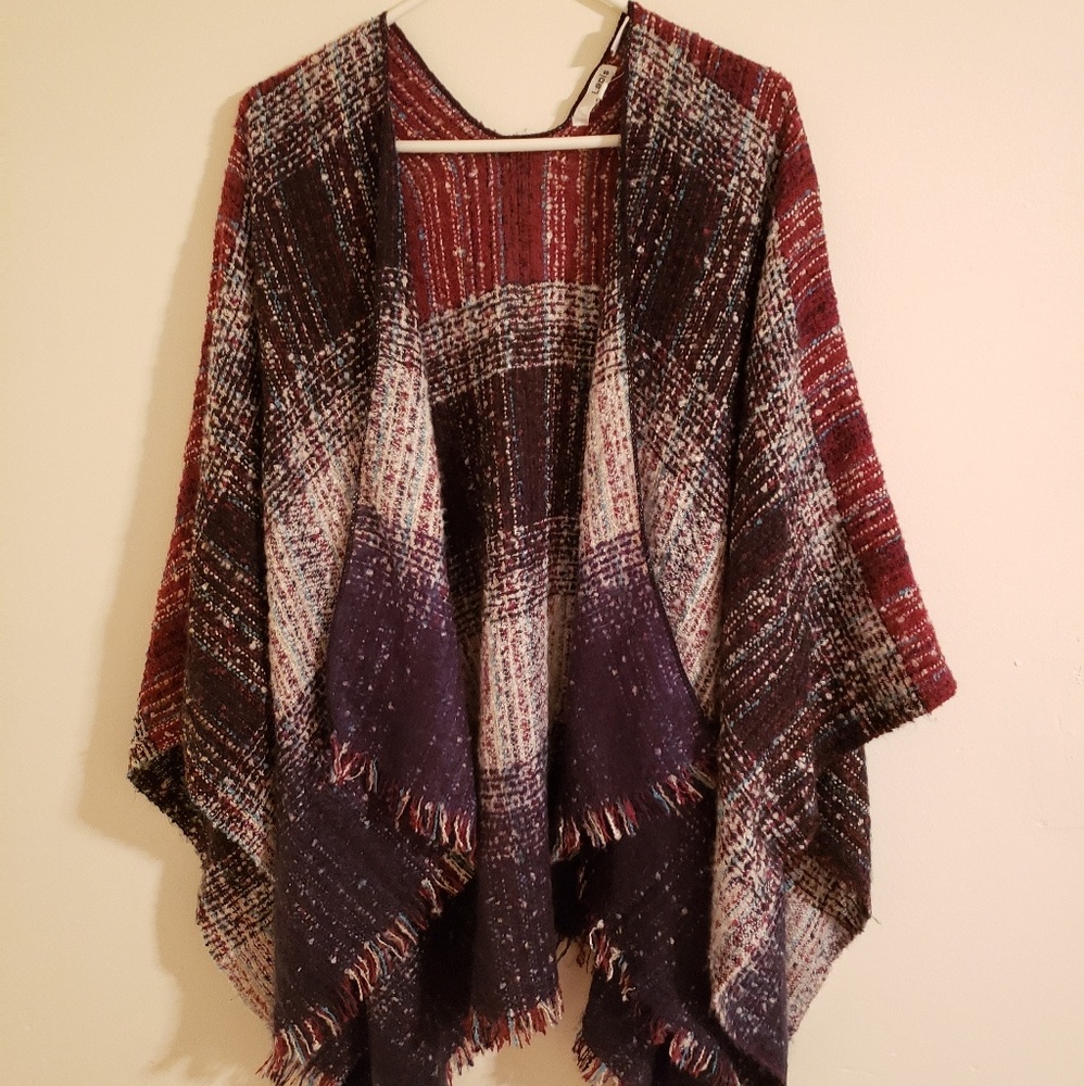 Brand New Plaid Shawl